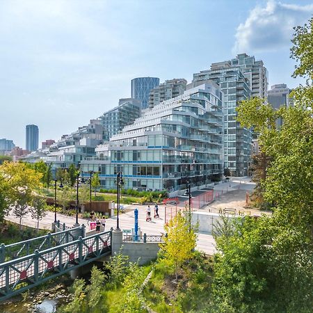 Guest Favorite Riverside Retreat- Walking Trails, Downtown Near Stampede! Free Banff Pass, Wine, Gym, Parking! YYC Kültér fotó